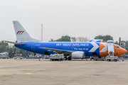 My Indo Airlines Boeing 737-347(SF) (PK-MYY) at  Syamsudin Noor International, Indonesia