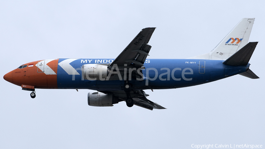 My Indo Airlines Boeing 737-347(SF) (PK-MYY) | Photo 484874