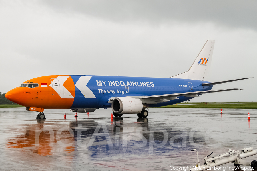 My Indo Airlines Boeing 737-330(QC) (PK-MYZ) | Photo 389949