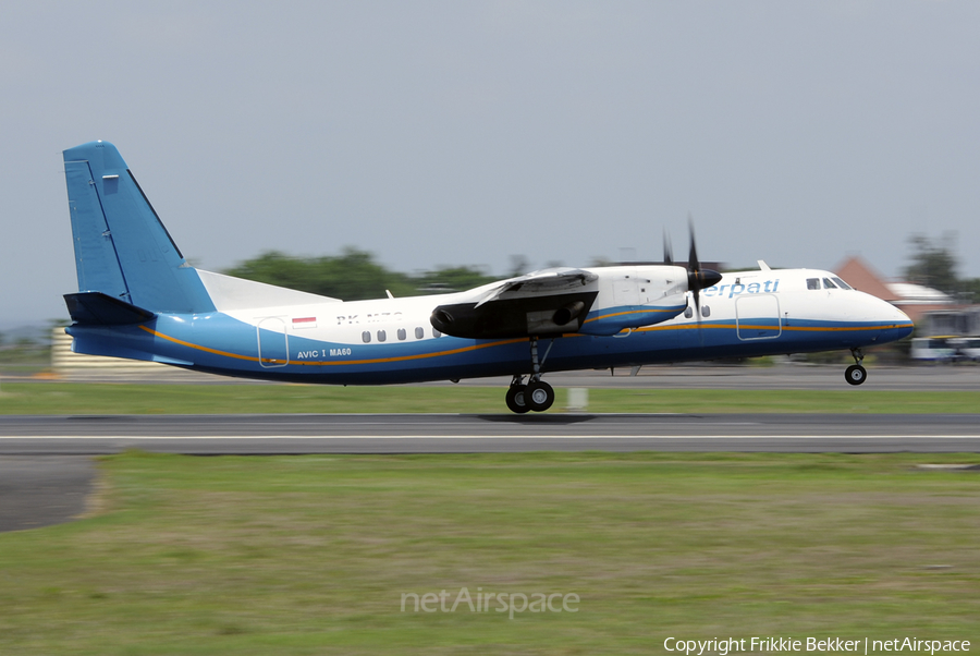 Merpati Nusantara Airlines Xian MA60 (PK-MZC) | Photo 15624