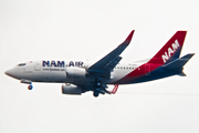 Nam Air Boeing 737-524 (PK-NAS) at  Palembang - Sultan Mahmud Badaruddin II International, Indonesia