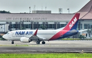 Nam Air Boeing 737-524 (PK-NAT) at  Adisumarmo International, Indonesia