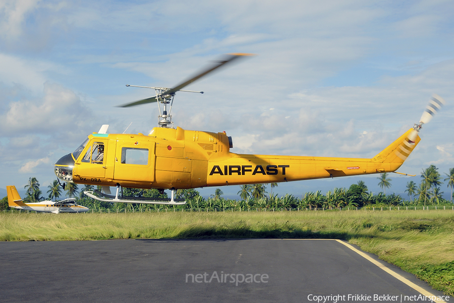 Airfast Indonesia Bell 204B (PK-OBA) | Photo 19743