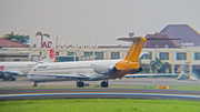 Airfast Indonesia McDonnell Douglas MD-82 (PK-OCR) at  Adisumarmo International, Indonesia