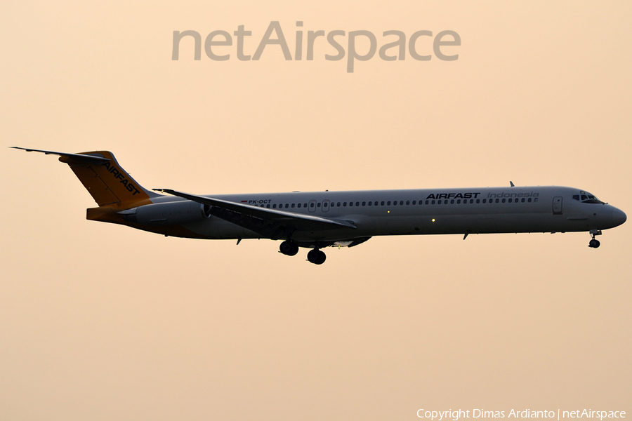 Airfast Indonesia McDonnell Douglas MD-82 (PK-OCT) | Photo 78697