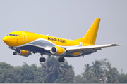 Airfast Indonesia Boeing 737-33V(QC) (PK-OSB) at  Syamsudin Noor International, Indonesia