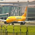 Airfast Indonesia Boeing 737-33V(QC) (PK-OSB) at  Balikpapan Sepinggan - International, Indonesia