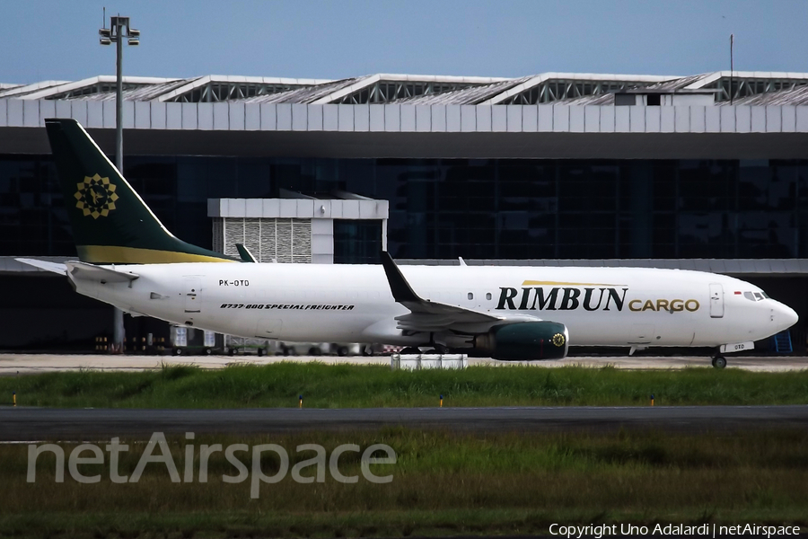 Rimbun Air Boeing 737-86Q(SF) (PK-OTD) | Photo 549064