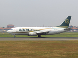 Rimbun Air Boeing 737-3Q8(SF) (PK-OTK) at  Jakarta - Soekarno-Hatta International, Indonesia