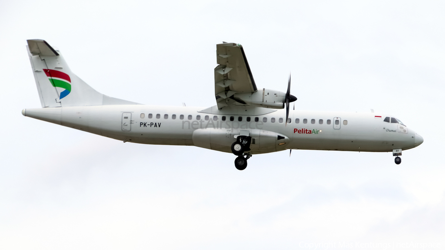 Pelita Air Service ATR 72-500 (PK-PAV) | Photo 488649