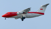 Indonesian Government BAe Systems BAe-146-RJ85 (PK-PJJ) at  Balikpapan Sepinggan - International, Indonesia