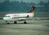 Pelita Air Service Fokker F28-4000 Fellowship (PK-PJM) at  Singapore - Changi, Singapore