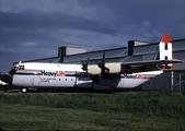 HeavyLift Cargo Airlines Lockheed L-100-30 (Model 382G) Hercules (PK-PLR) at  UNKNOWN, United Kingdom