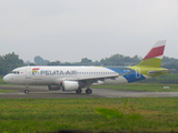 Pelita Air Service Airbus A320-214 (PK-PWA) at  Palembang - Sultan Mahmud Badaruddin II International, Indonesia