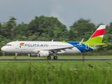 Pelita Air Service Airbus A320-214 (PK-PWD) at  Palembang - Sultan Mahmud Badaruddin II International, Indonesia