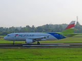 Pelita Air Service Airbus A320-214 (PK-PWG) at  Palembang - Sultan Mahmud Badaruddin II International, Indonesia