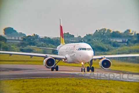 Pelita Air Service Airbus A320-214 (PK-PWH) at  Palembang - Sultan Mahmud Badaruddin II International, Indonesia