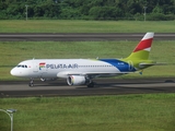 Pelita Air Service Airbus A320-214 (PK-PWH) at  Palembang - Sultan Mahmud Badaruddin II International, Indonesia