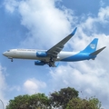 Raindo United Services Boeing 737-86N(BCF) (PK-RFS) at  Balikpapan Sepinggan - International, Indonesia