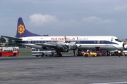 Mandala Airlines Lockheed L-188A Electra (PK-RLF) at  Jakarta - Kemayoran (closed), Indonesia