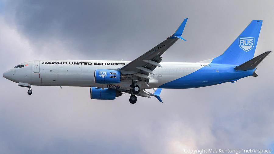 Raindo United Services Boeing 737-86N(BCF) (PK-RUS) | Photo 583445