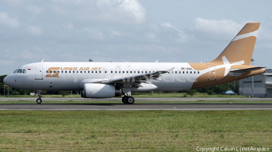 Super Air Jet Airbus A320-232 (PK-SAA) | Photo 482269