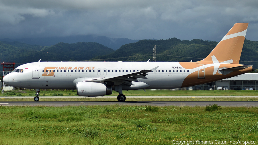 Super Air Jet Airbus A320-232 (PK-SAA) | Photo 494639