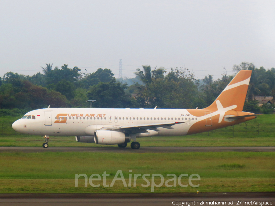 Super Air Jet Airbus A320-232 (PK-SAI) | Photo 623381