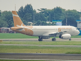 Super Air Jet Airbus A320-232 (PK-SAJ) at  Palembang - Sultan Mahmud Badaruddin II International, Indonesia