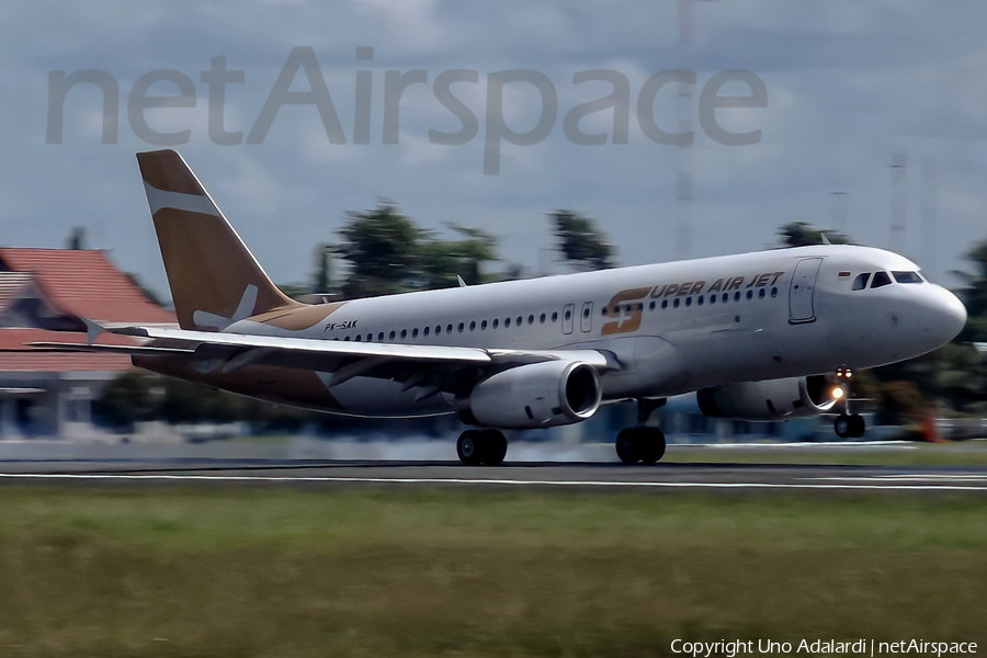 Super Air Jet Airbus A320-232 (PK-SAK) | Photo 516853