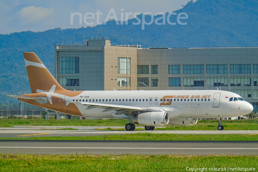 Super Air Jet Airbus A320-232 (PK-SAK) | Photo 548671