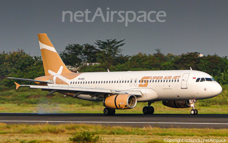 Super Air Jet Airbus A320-232 (PK-SAS) | Photo 576799