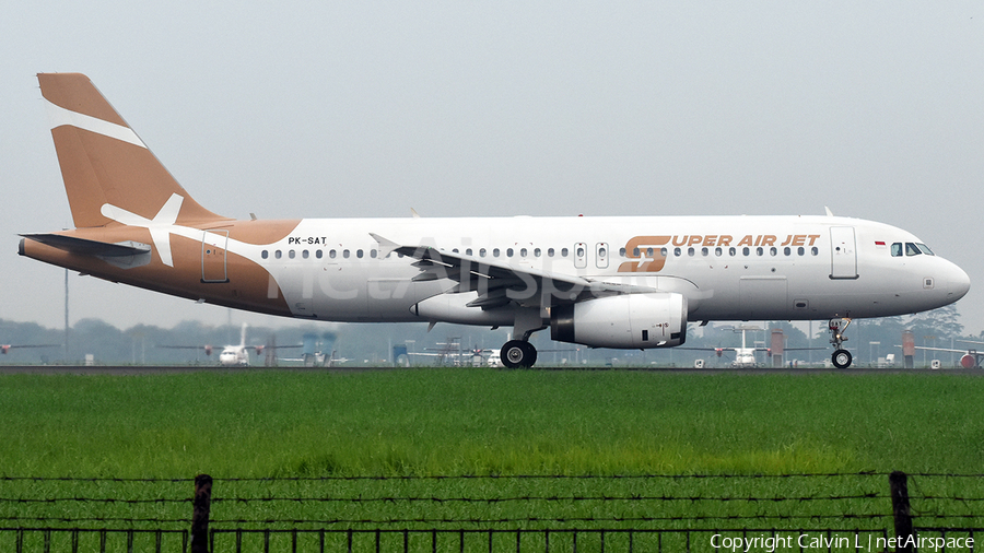 Super Air Jet Airbus A320-232 (PK-SAT) | Photo 472148