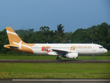 Super Air Jet Airbus A320-232 (PK-SAT) at  Palembang - Sultan Mahmud Badaruddin II International, Indonesia