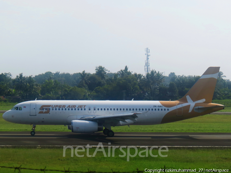 Super Air Jet Airbus A320-232 (PK-SAU) | Photo 623409