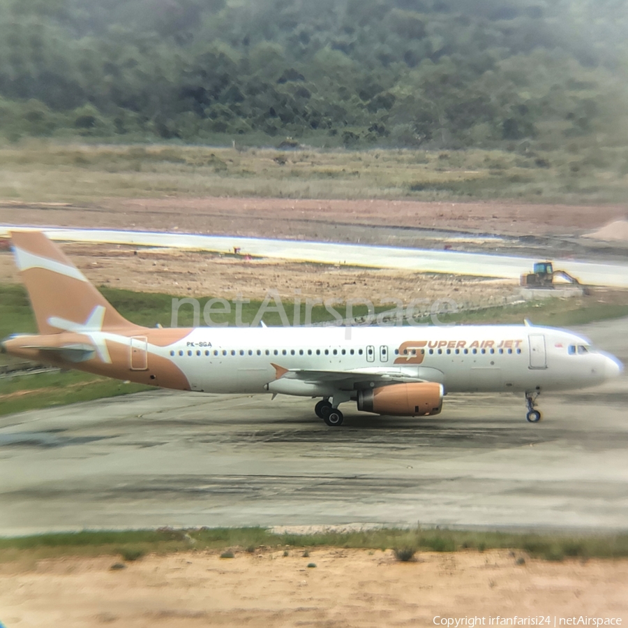 Super Air Jet Airbus A320-232 (PK-SGA) | Photo 597710
