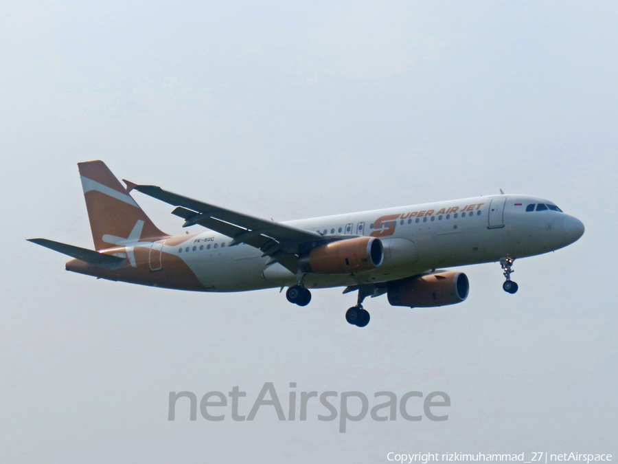 Super Air Jet Airbus A320-232 (PK-SGC) | Photo 622459