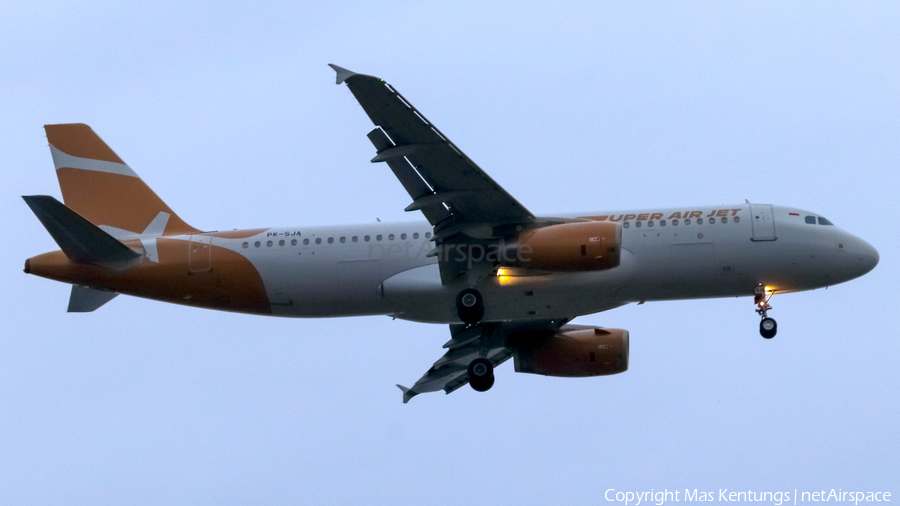 Super Air Jet Airbus A320-232 (PK-SJA) | Photo 499519
