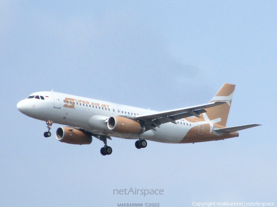 Super Air Jet Airbus A320-232 (PK-SJA) | Photo 512590