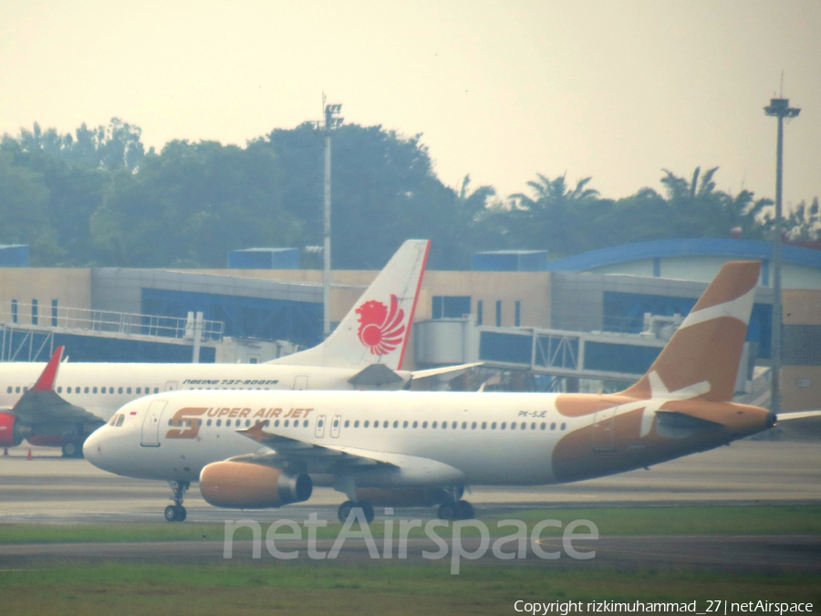 Super Air Jet Airbus A320-232 (PK-SJE) | Photo 623396
