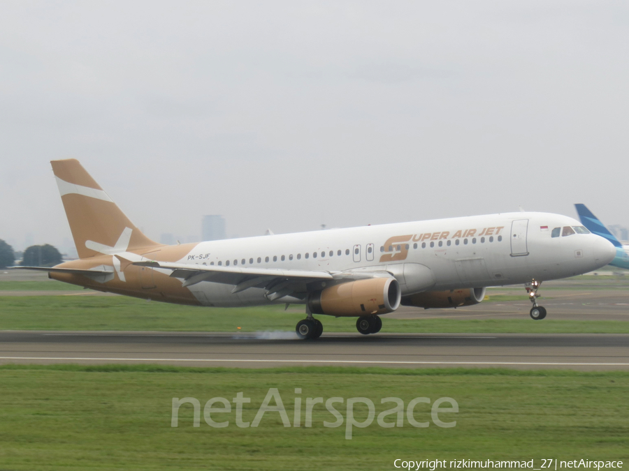 Super Air Jet Airbus A320-232 (PK-SJF) | Photo 621976