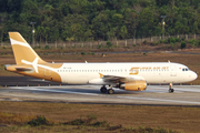 Super Air Jet Airbus A320-232 (PK-SJU) at  Syamsudin Noor International, Indonesia