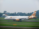 Super Air Jet Airbus A320-232 (PK-SJZ) at  Palembang - Sultan Mahmud Badaruddin II International, Indonesia