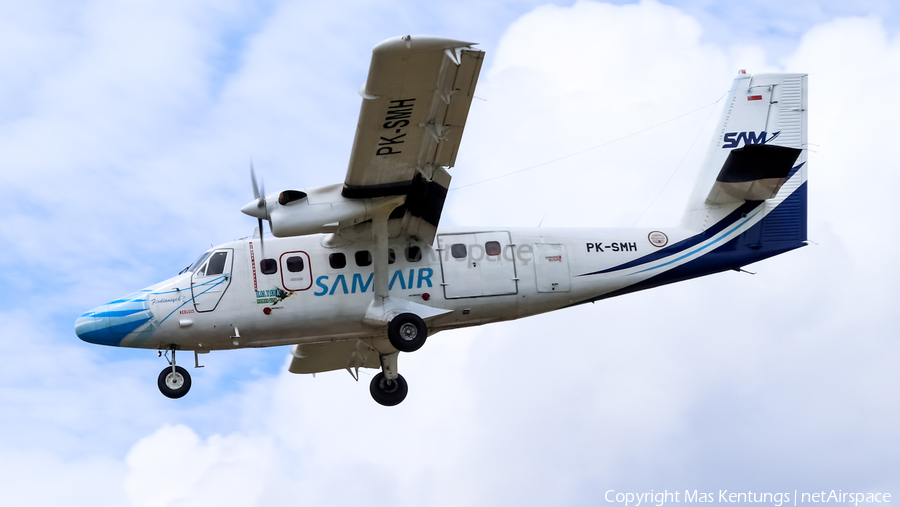 Sam Air de Havilland Canada DHC-6-300 Twin Otter (PK-SMH) | Photo 482611