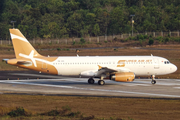 Super Air Jet Airbus A320-232 (PK-STI) at  Syamsudin Noor International, Indonesia