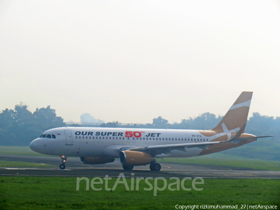 Super Air Jet Airbus A320-232 (PK-STQ) | Photo 622379