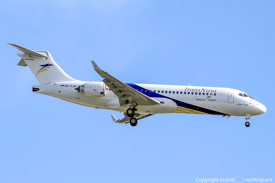 TransNusa Aviation Mandiri COMAC ARJ21-700 Xiangfeng (PK-TJA) | Photo 540658