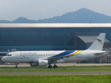 TransNusa Aviation Mandiri Airbus A320-214 (PK-TLB) at  Yogyakarta - International, Indonesia