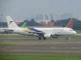 TransNusa Aviation Mandiri Airbus A320-214 (PK-TLF) at  Jakarta - Soekarno-Hatta International, Indonesia