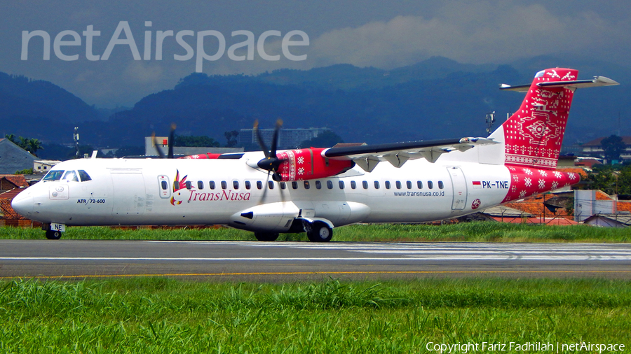 TransNusa Aviation Mandiri ATR 72-600 (PK-TNE) | Photo 376344